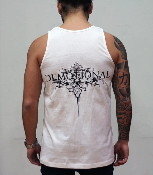 Tank: "Raw & Uncut" (White)